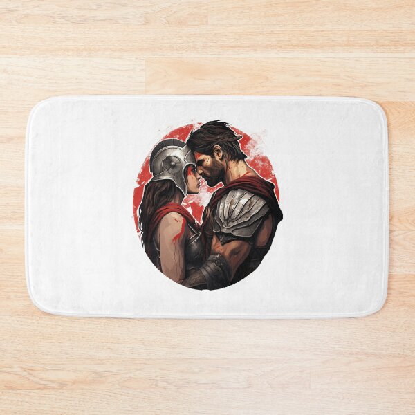 Item preview, Woman Man Spartan Love Relationship  designed and sold by SMARTKIT  DESIGNAGENCY.