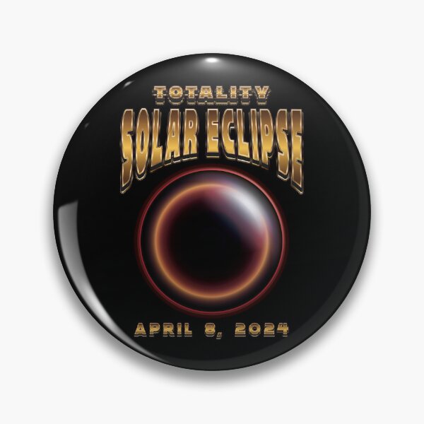 Item preview, Eclipse solar de totalidad - 2024 designed and sold by Whimsical  Thinker.