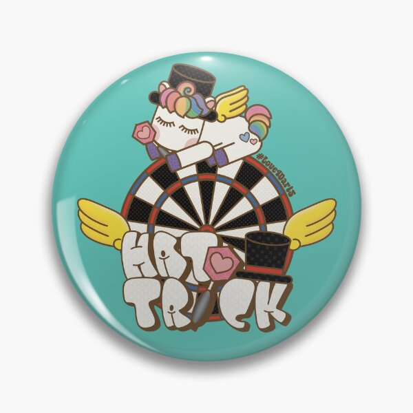 Item preview, DARTS Gives You Wings! (Hat Trick) designed and sold by love4darts.