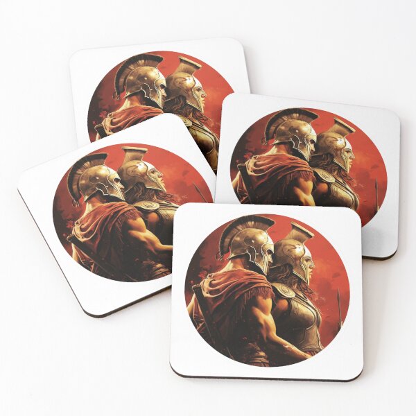 Item preview, Woman Man Spartan Love Relationship  designed and sold by SMARTKIT  DESIGNAGENCY.