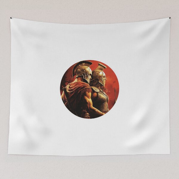 Item preview, Woman Man Spartan Love Relationship  designed and sold by SMARTKIT  DESIGNAGENCY.