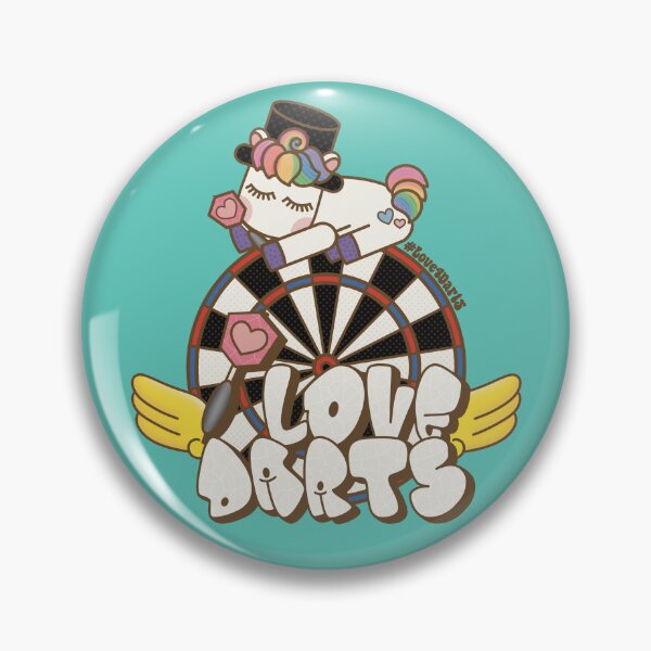 Item preview, White Horse Loves DARTS! designed and sold by love4darts.