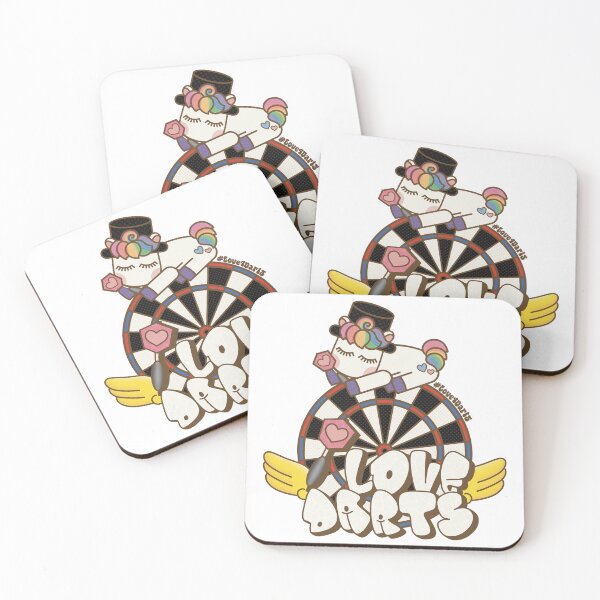 Item preview, White Horse Loves DARTS! designed and sold by love4darts.