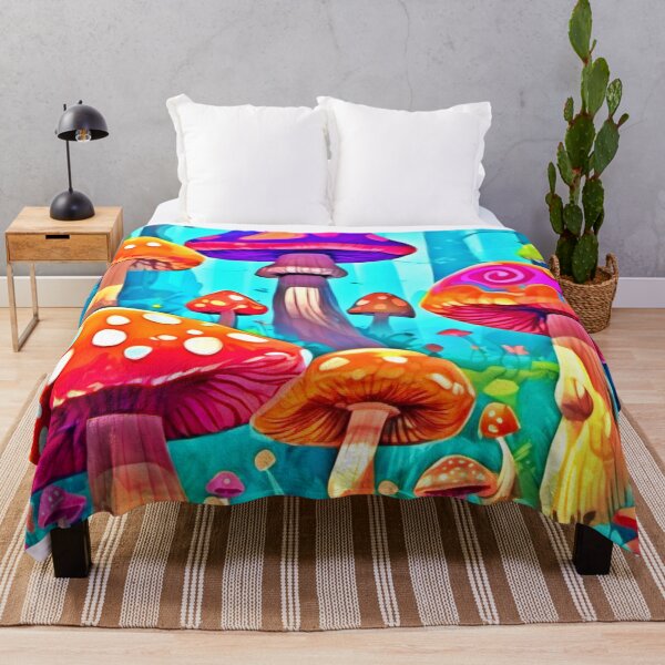 Item preview, Giant Mushroom Cartoon Badaist Art designed and sold by Health And Fitness Posts e-Store.