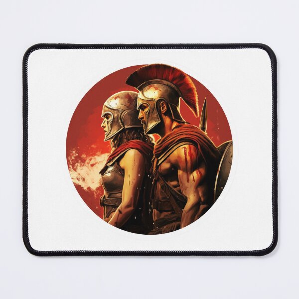 Item preview, Woman Man Spartan Love Relationship designed and sold by SMARTKIT DESIGNAGENCY.