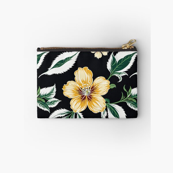 Item preview, Vibrant orange white green Flower Illustration - Botanical Artwork, Sensations of a vibrant spring day designed and sold by yeekazar.