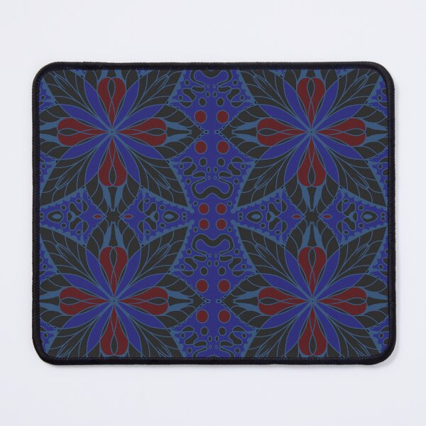 Item preview, Red, blue and green pattern designed and sold by Flowersonstuff.