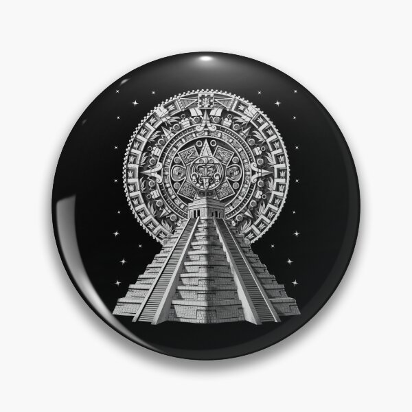 Item preview, Aztec Pyramid Calendar designed and sold by underheaven.