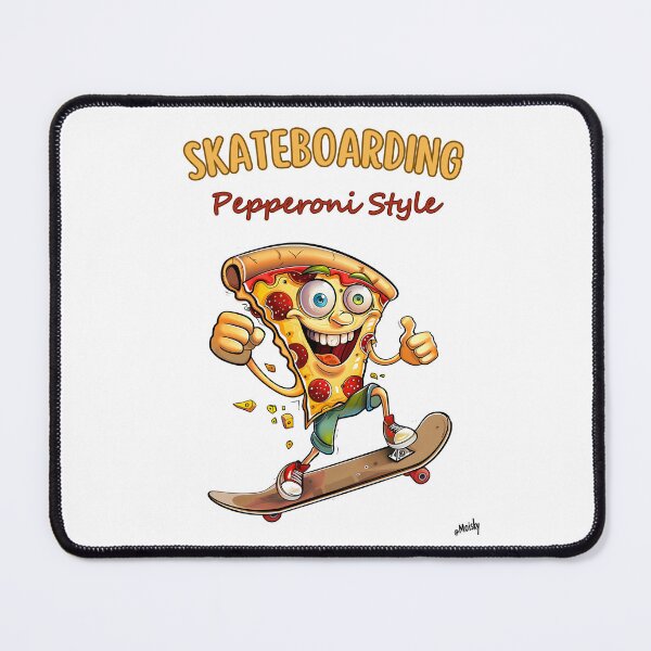 Item preview, Radical Rides: Pizza Slice Kickflips into Adventure designed and sold by Moisky Patterns.