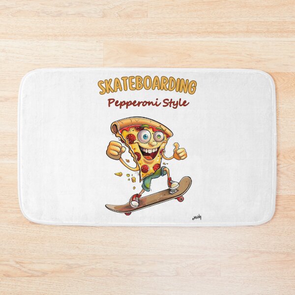 Item preview, Radical Rides: Pizza Slice Kickflips into Adventure designed and sold by Moisky Patterns.