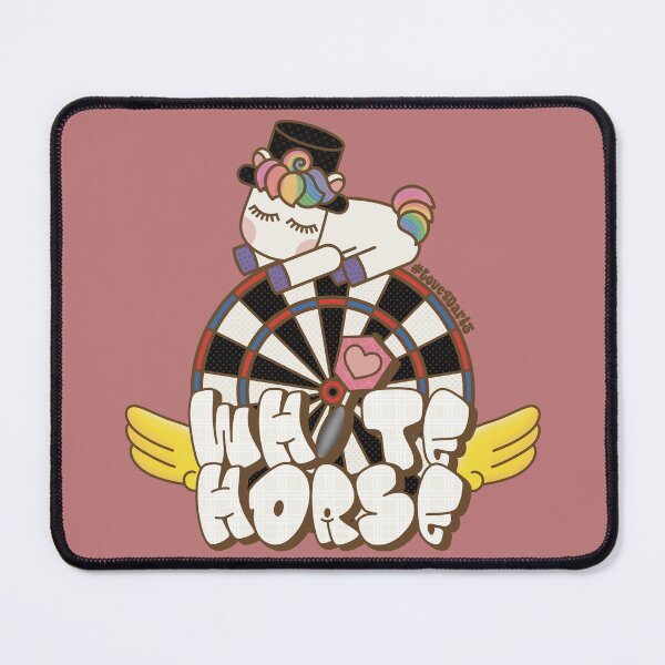 Item preview, White Horse Loves DARTS! designed and sold by love4darts.