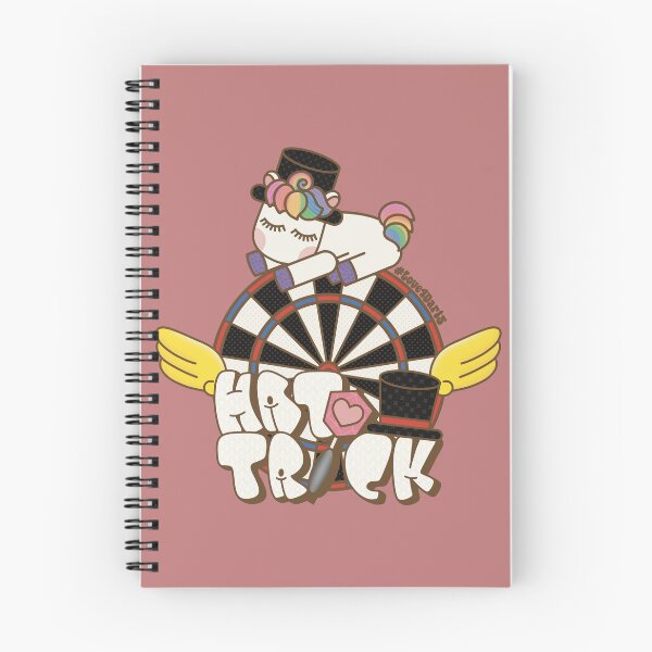 Item preview, White Horse Loves Hat Trick! designed and sold by love4darts.