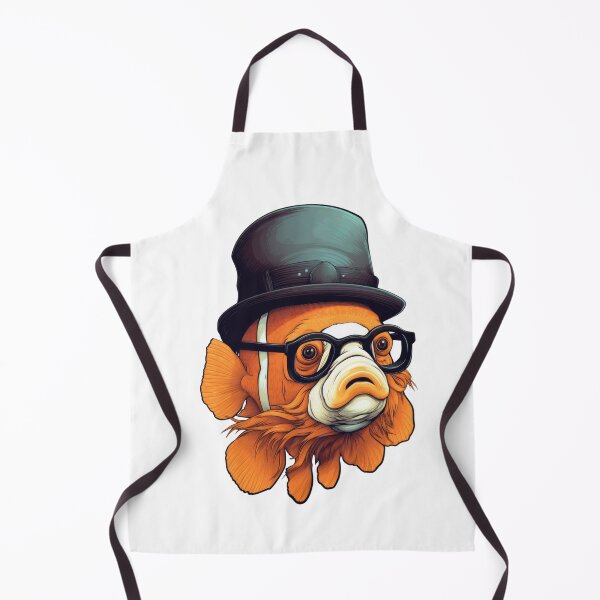 Item preview, Accountant clown fish with hat designed and sold by Toms Tee.