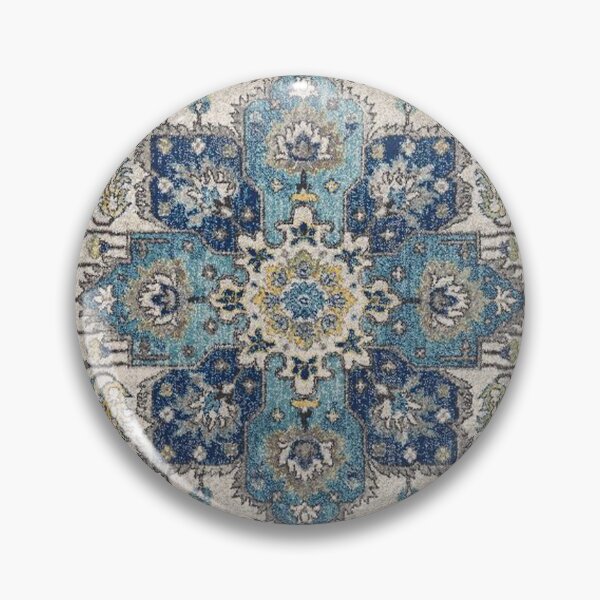 Item preview, Persian Vintage Gray Blue designed and sold by W. Chahir®.