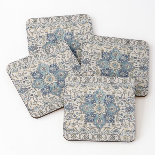 Item preview, Persian Vintage Gray Blue designed and sold by W. Chahir®.
