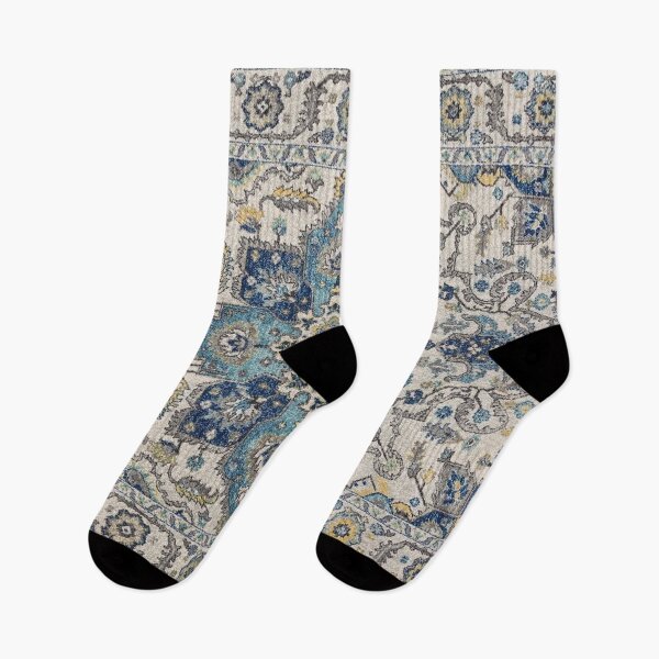 Item preview, Persian Vintage Gray Blue designed and sold by W. Chahir®.