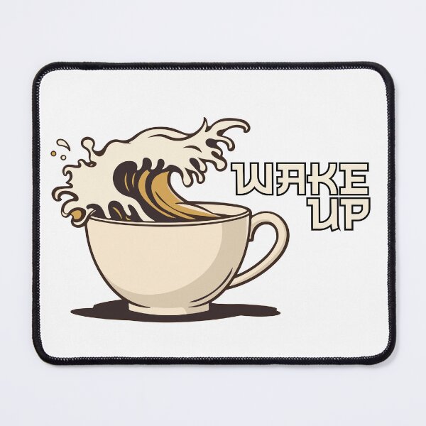Item preview, Wake UP! designed and sold by BlackOwlCreate.