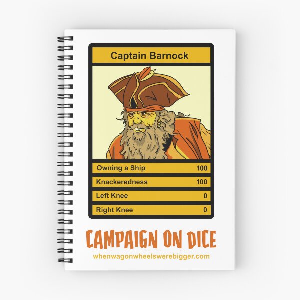 Item preview, Knackered Captain designed and sold by W4BPodcasts.