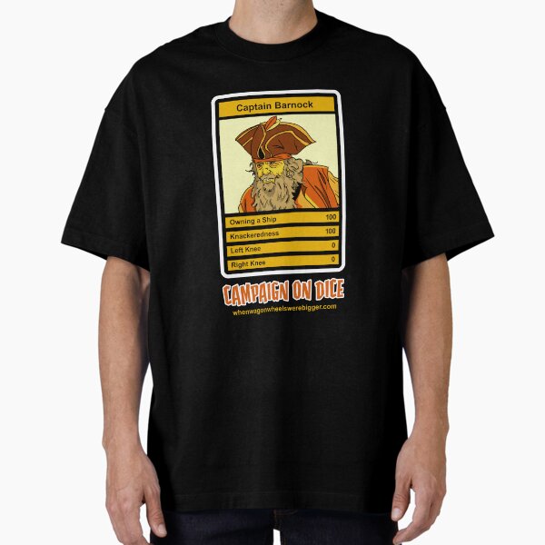 Knackered Captain Oversized T-Shirt