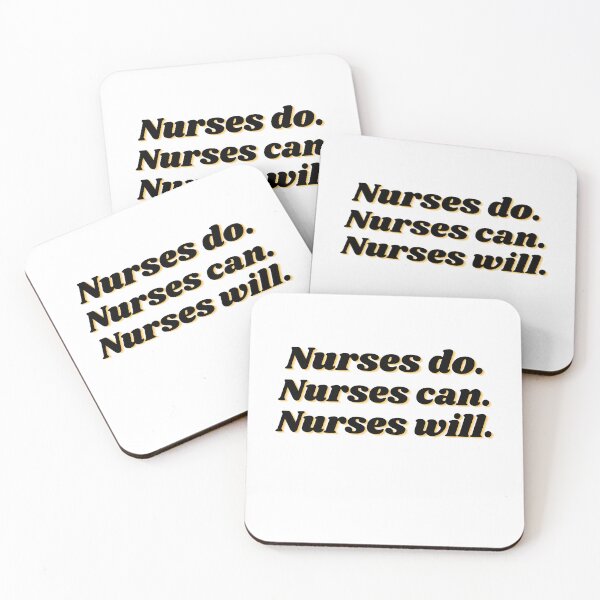 Item preview, Nurses Do. Nurses Can. Nurses Will. designed and sold by DuchessNursDsgn.