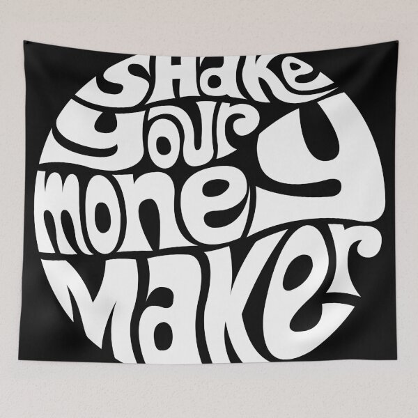 Item preview, Shake Your Money Maker - WHITE designed and sold by DarkSunglasses.