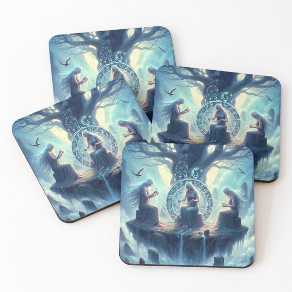 Item preview, The 3 Norns, sisters of fate designed and sold by Jonrir-Seidr.