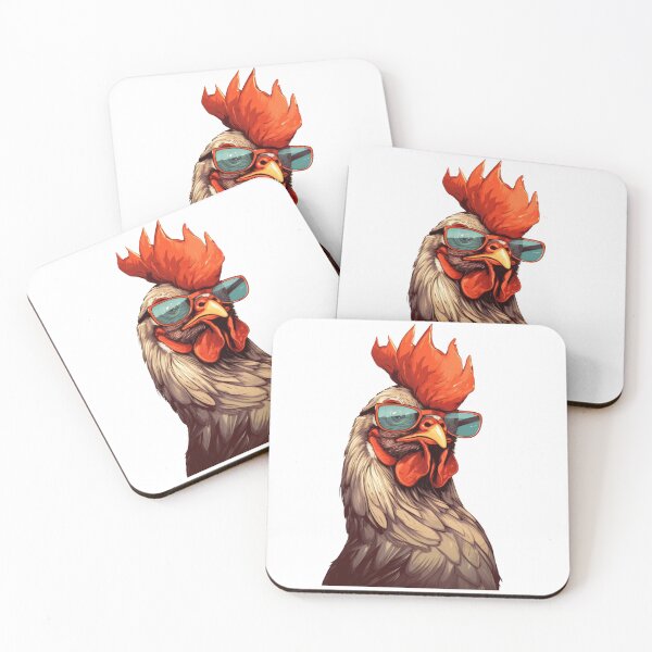 Item preview, cool chicken designed and sold by Toms Tee.