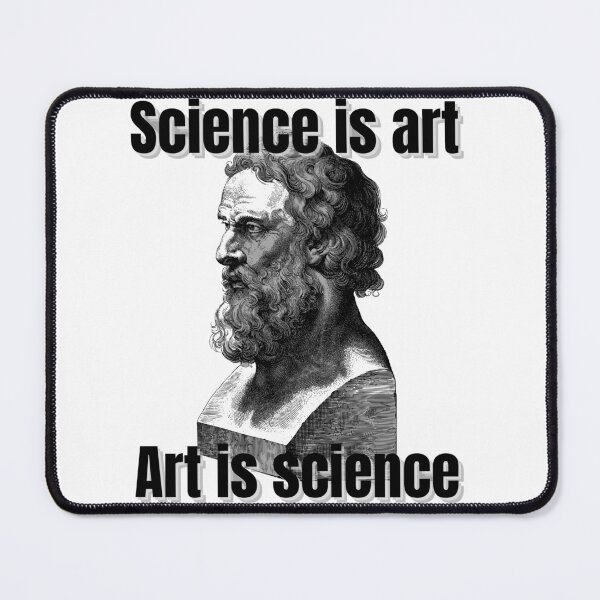 Item preview, Science Is Art Art Is Science Cool Dope Graffic Design designed and sold by Maviartig.