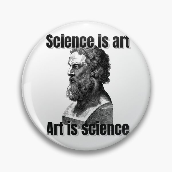 Item preview, Science Is Art Art Is Science Cool Dope Graffic Design designed and sold by Maviartig.