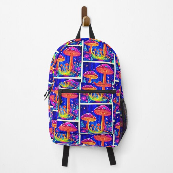Item preview, Colorful Gaint Mushroom Art designed and sold by Health And Fitness Posts e-Store.