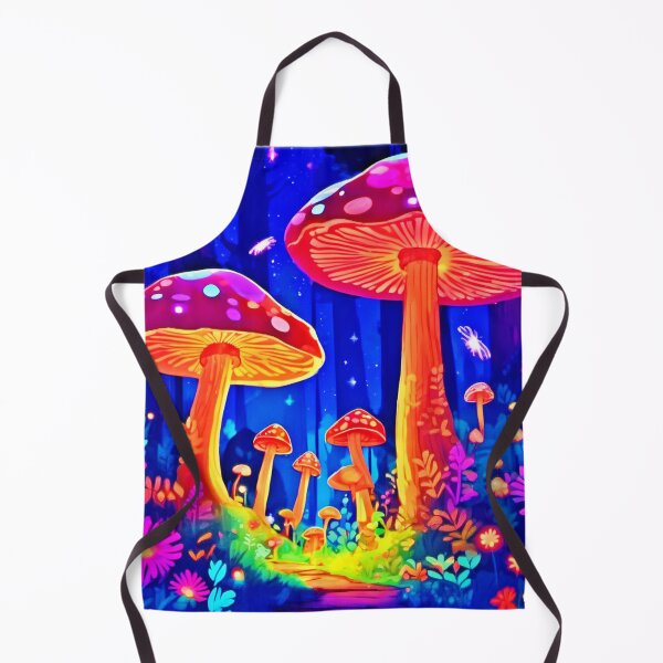 Item preview, Colorful Gaint Mushroom Art designed and sold by Health And Fitness Posts e-Store.
