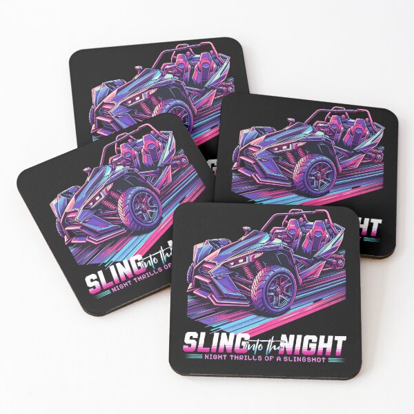 Item preview, Retro Slingshot Vehicle, Vibrant Cyberpunk Graphic Tee designed and sold by boujeedrpc.