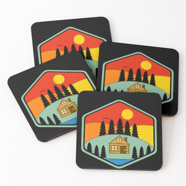 Item preview, I'd rather be at the cabin, Nature Mountain Outdoor Adventures  designed and sold by Sunserize Designs.