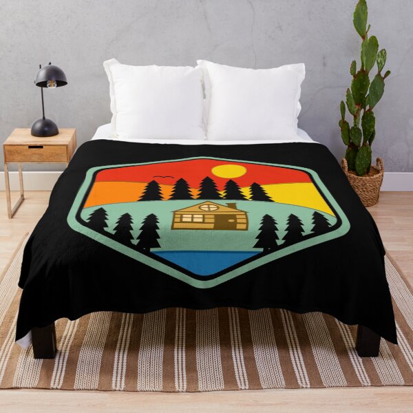 Item preview, I'd rather be at the cabin, Nature Mountain Outdoor Adventures  designed and sold by Sunserize Designs.