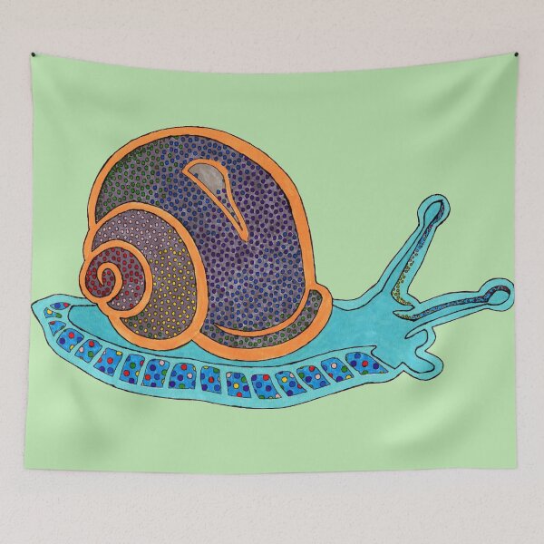 Item preview, Happy Rainbow Snail designed and sold by SoleiaFlur.
