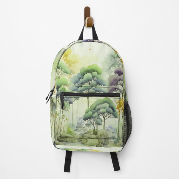 Item preview, Forest scene in green designed and sold by Flowersonstuff.