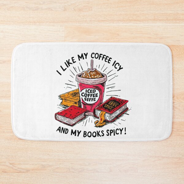 Item preview, I Like My Coffee Icy And My Books Spicy designed and sold by ZIZZO 22.