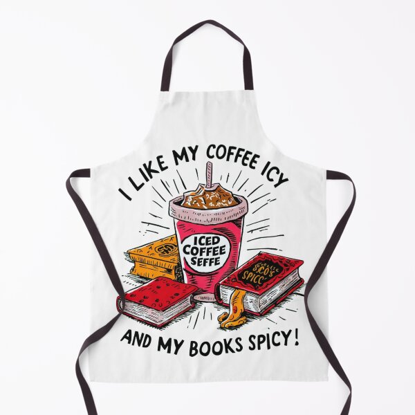 Item preview, I Like My Coffee Icy And My Books Spicy designed and sold by ZIZZO 22.