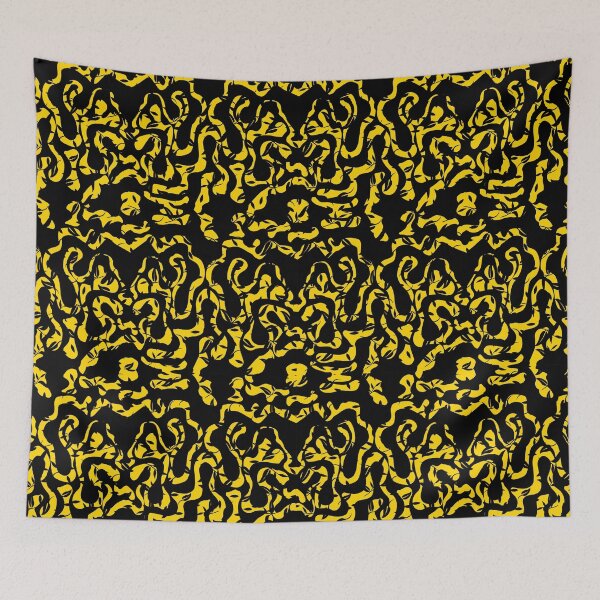 Item preview, Yellow Jacket Squiggle  designed and sold by GreyMoonForest.