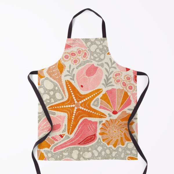 Item preview, Just Beachy- Seashells Starfish on Sand with Sea Foam designed and sold by winkeltriple.