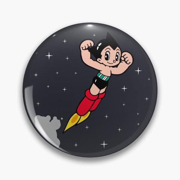 Item preview, Astroboy in the night sky designed and sold by Sakuga Drip.