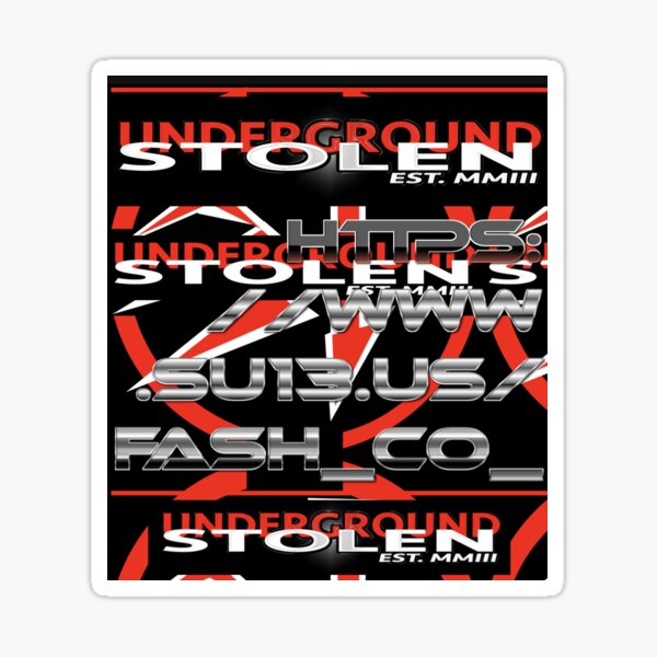 Item preview, stolen underground network designed and sold by StlnUndrgrnd.