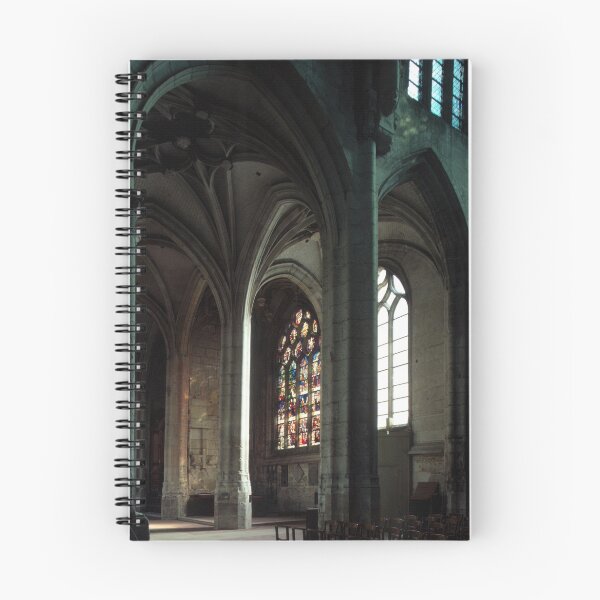 Item preview, Stained Glass windows in side chapel c12+ St Stephens Beauvais France 19840827 0063  designed and sold by Fred Mitchell.