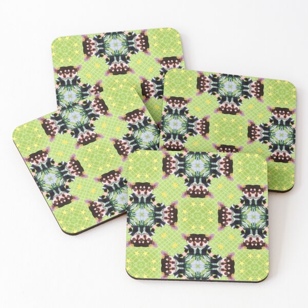 Item preview, Green Chihuahua Kaleidoscope Pattern - Snowflakes  designed and sold by Nikki Fortuin Arts & Crafts.