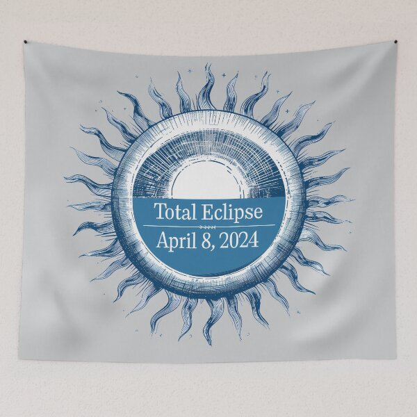 Item preview, Solar Eclipse 2024 Celestial Artwork designed and sold by David Balzen.
