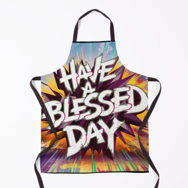 Item preview, Have a blessed day - Positive Blessing Quote designed and sold by Zyphrost ★★★★★ (✔).