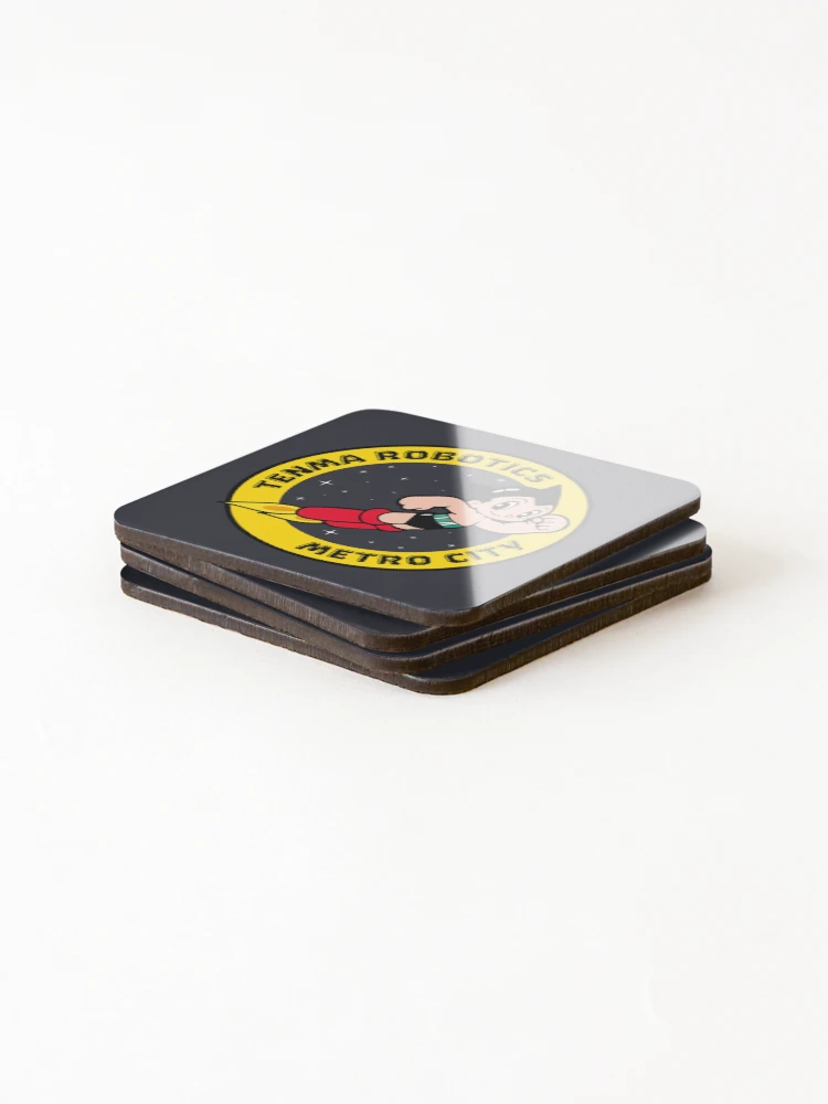 Thumbnail 4 of 5, Coasters (Set of 4), Tenma Robotics Astroboy designed and sold by Sakuga Drip.