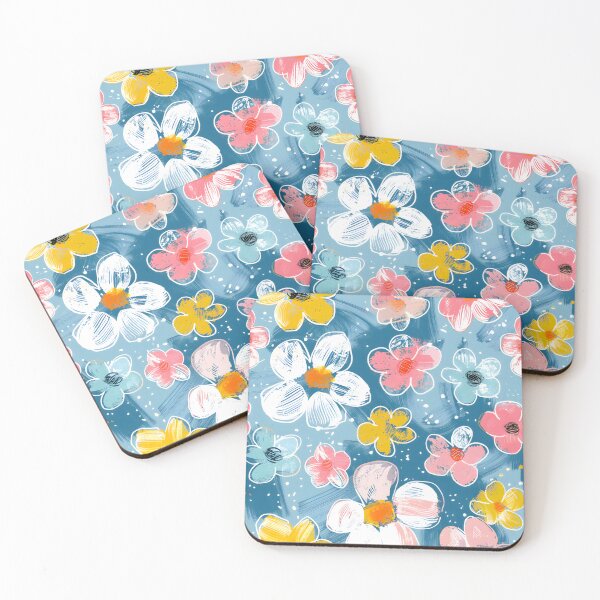 Item preview, Cotton Candy Flowers Pattern designed and sold by Snifferius.