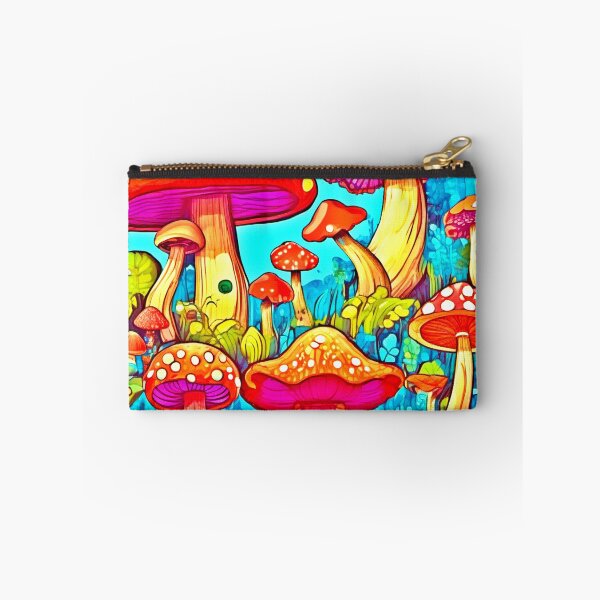Item preview, Vibrant Mushroom Illustration Art designed and sold by Health And Fitness Posts e-Store.