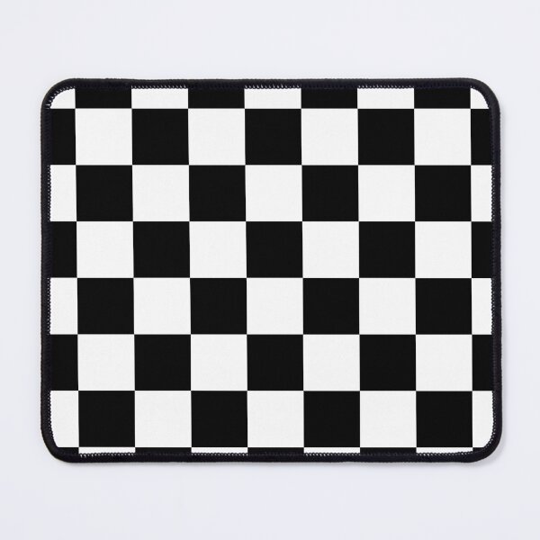 Item preview, Checkered - Black and White designed and sold by JustPatterns2.